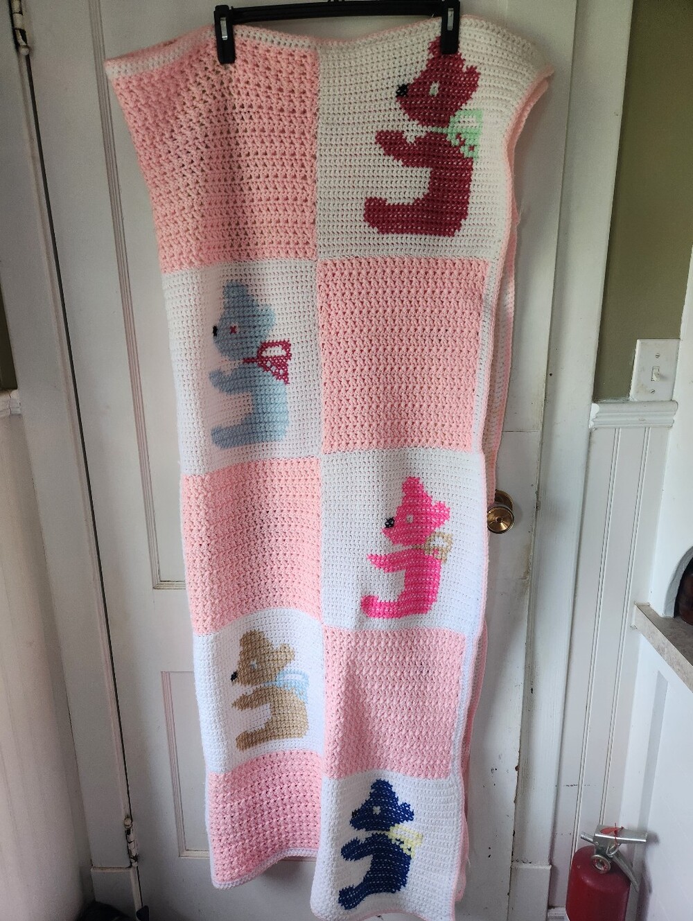 Handmade Teddy Bear Blanket